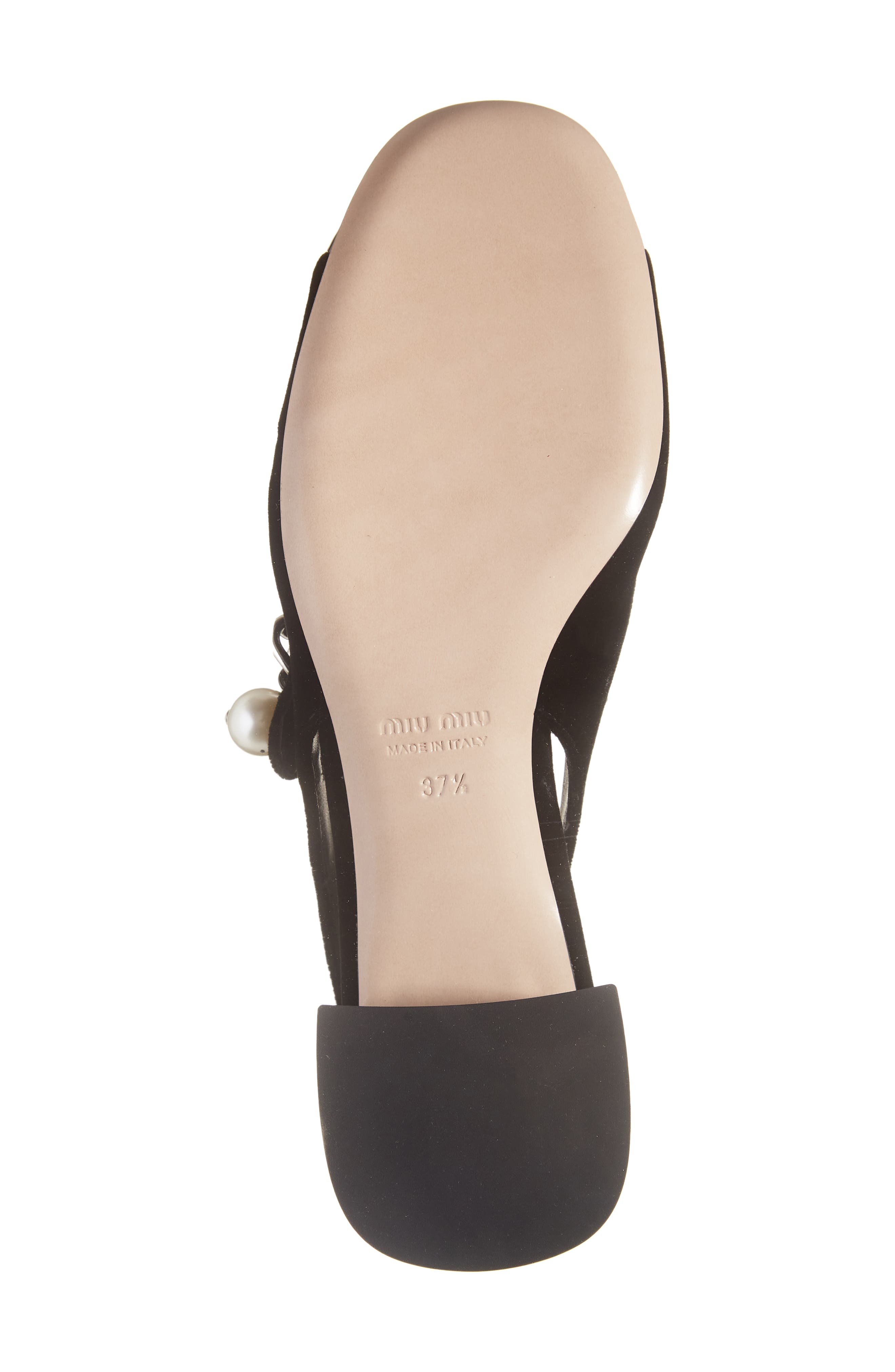 Chain Strap Mary Jane Slingback Pump, Alternate, color, BLACK