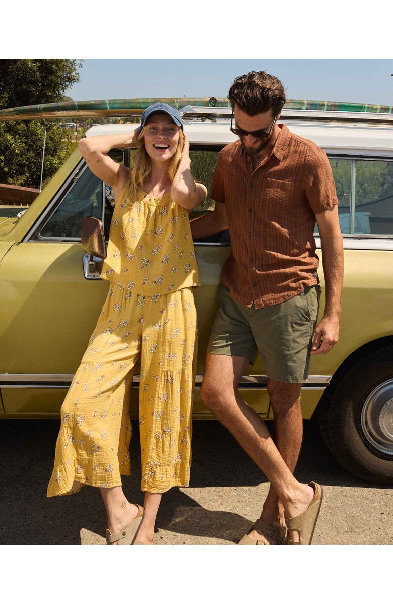 Toad & Co Salton Shirt, Alternate, color, Dark Roast Print