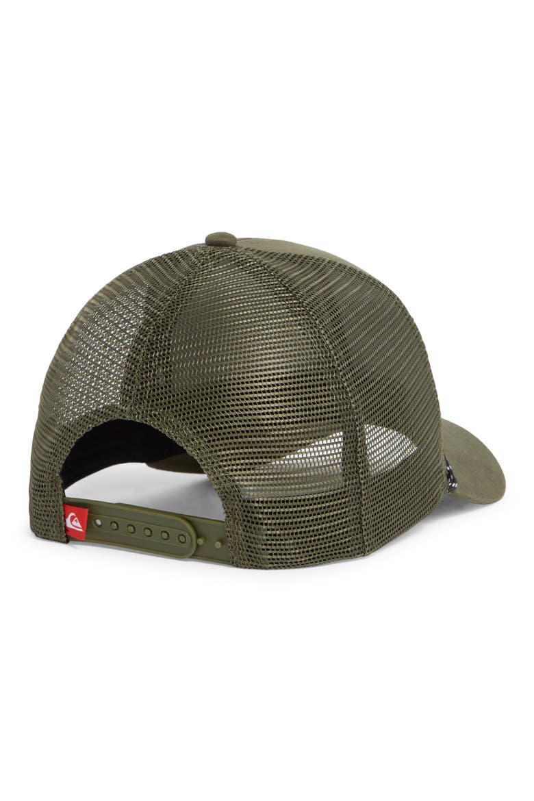 Final Days Mesh Trucker Hat, Alternate, color, ARMY