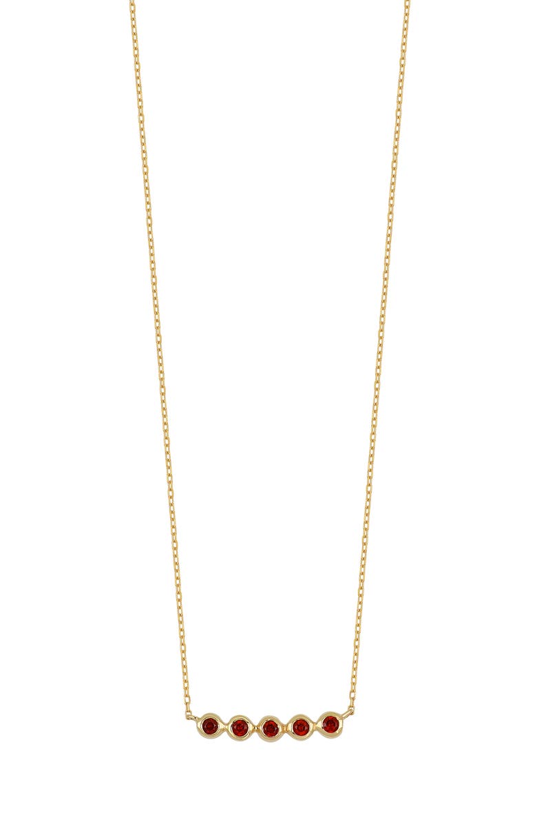 Bony Levy 14K Gold Bar Pendant Necklace, Main, color,