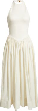 Delfi Collective Madison Halter Midi Dress