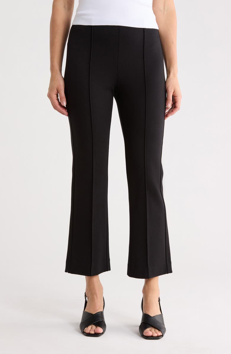 NORDSTROM RACK Pull-On Ponte Pants, Main, color, Black