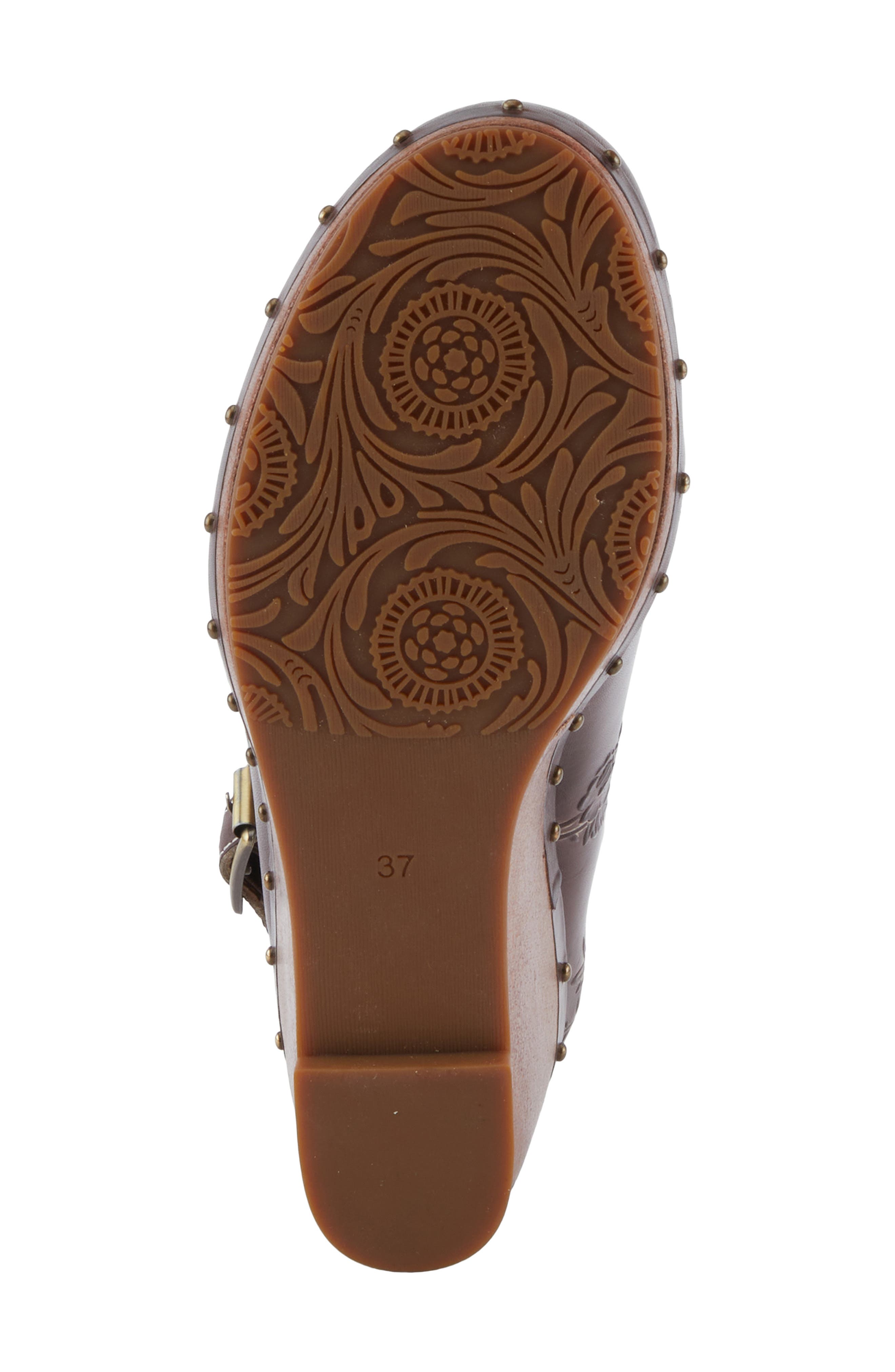 L'Artiste by Spring Step Loveya Slingback Platform Wedge Clog, Alternate, color, 