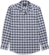 Rodd & Gunn Ridgelands Plaid Cotton & Linen Button-Up Shirt