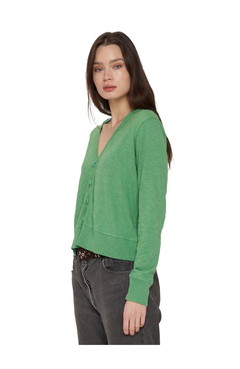 WILT Clothing Baby Hoodie Cardie, Alternate, color, Grey Heather