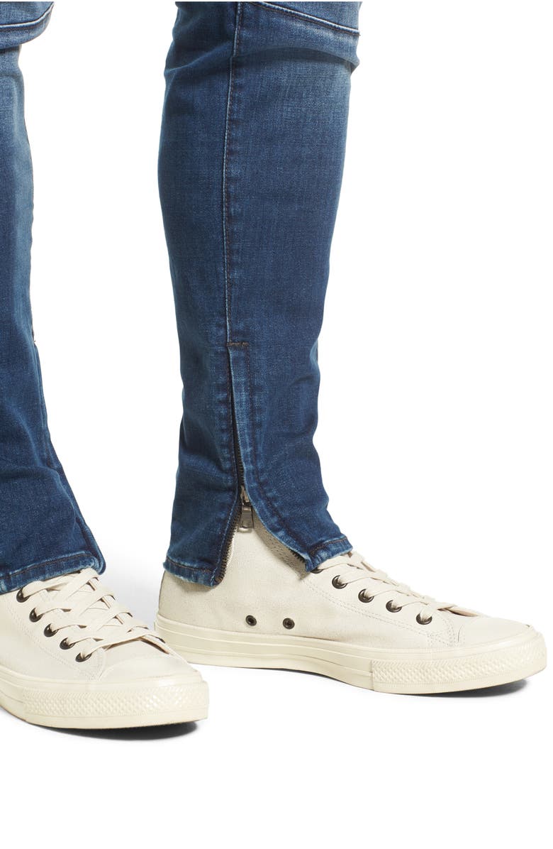 True Religion Brand Jeans Racer Skinny Fit Jeans, Alternate, color, 