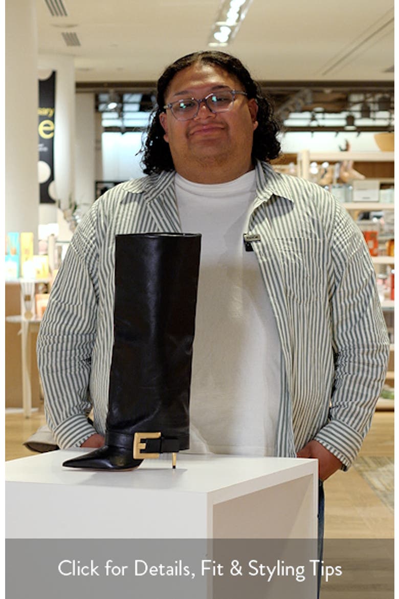 Kenny Stiletto Knee High Leather Boot video
