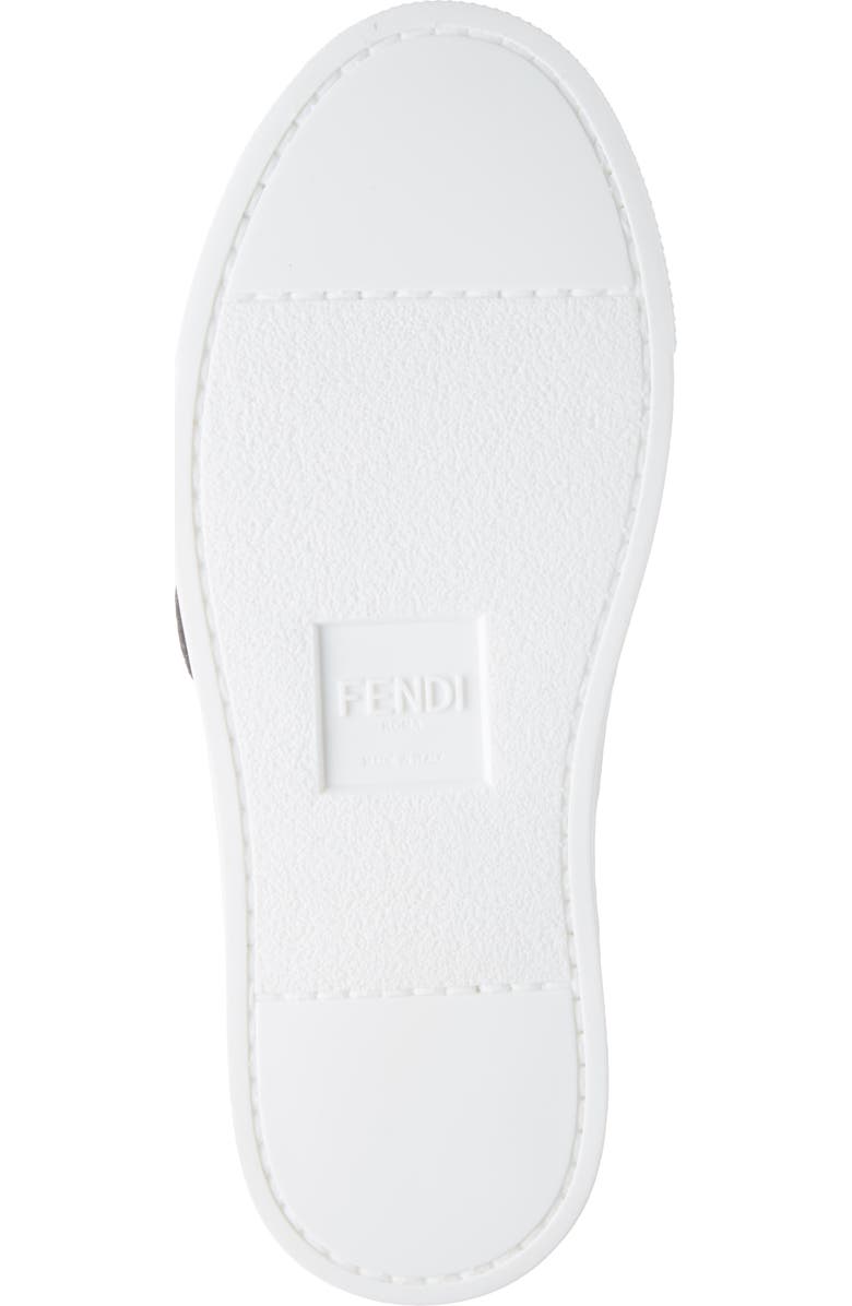 Fendi Kids' FF Logo Low Top Sneaker, Alternate, color,