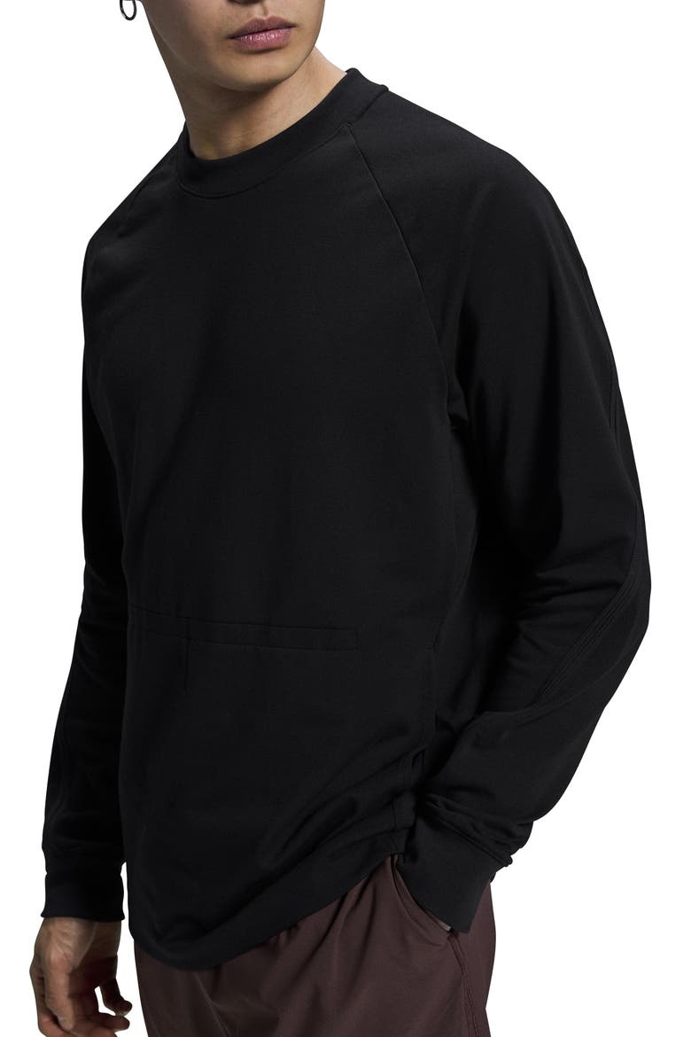 Studio Long Sleeve T-Shirt, Alternate, color, BLACK
