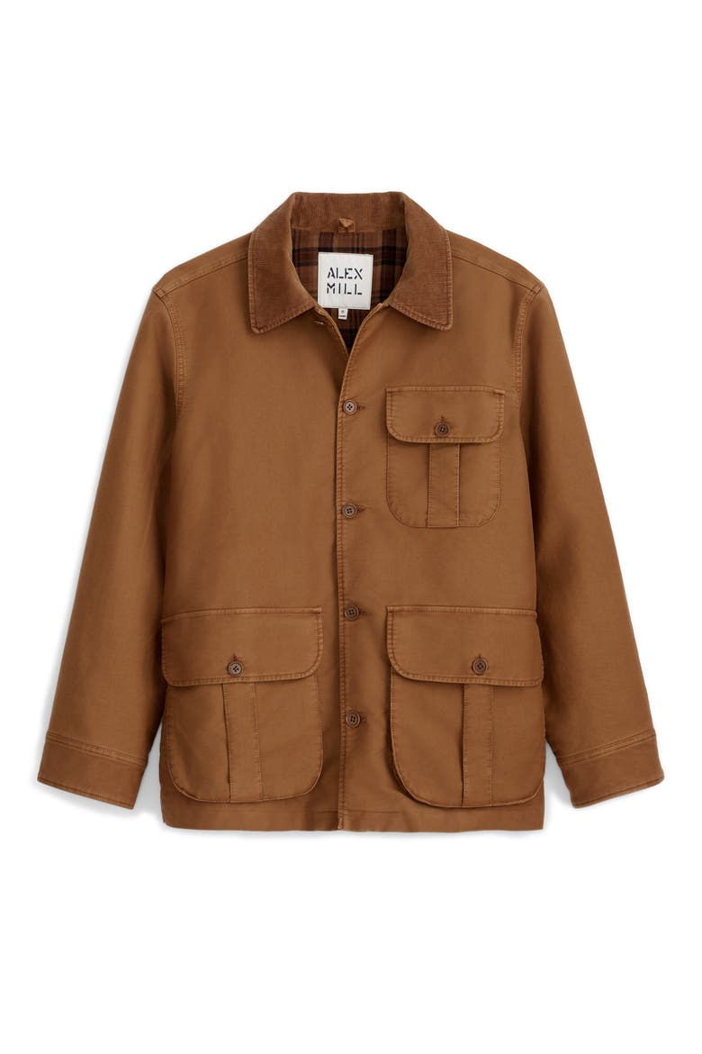 Moleskin Hunting Jacket, Alternate, color, LATIGO