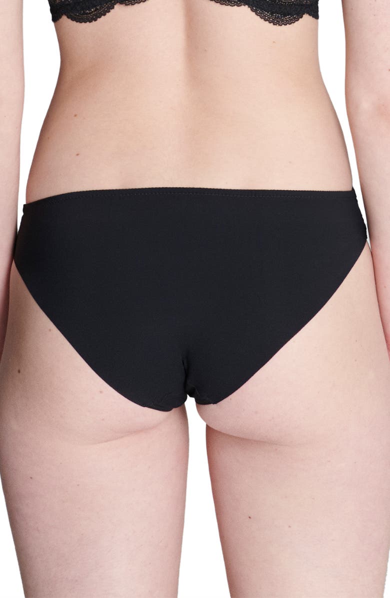 Simone Perele Karma Bikini Briefs, Alternate, color, Black
