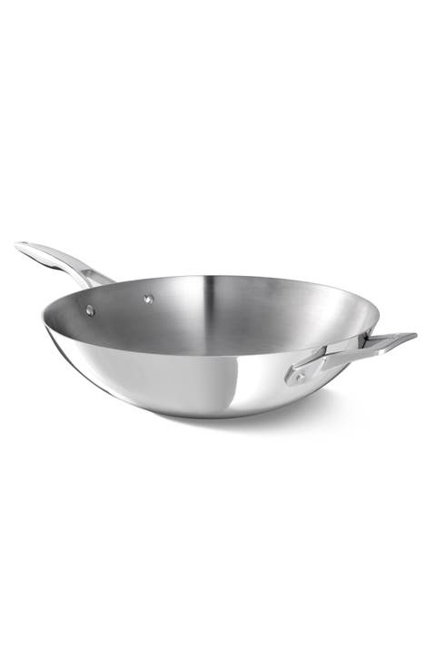 Premier Stainless Steel 13-Inch Wok
