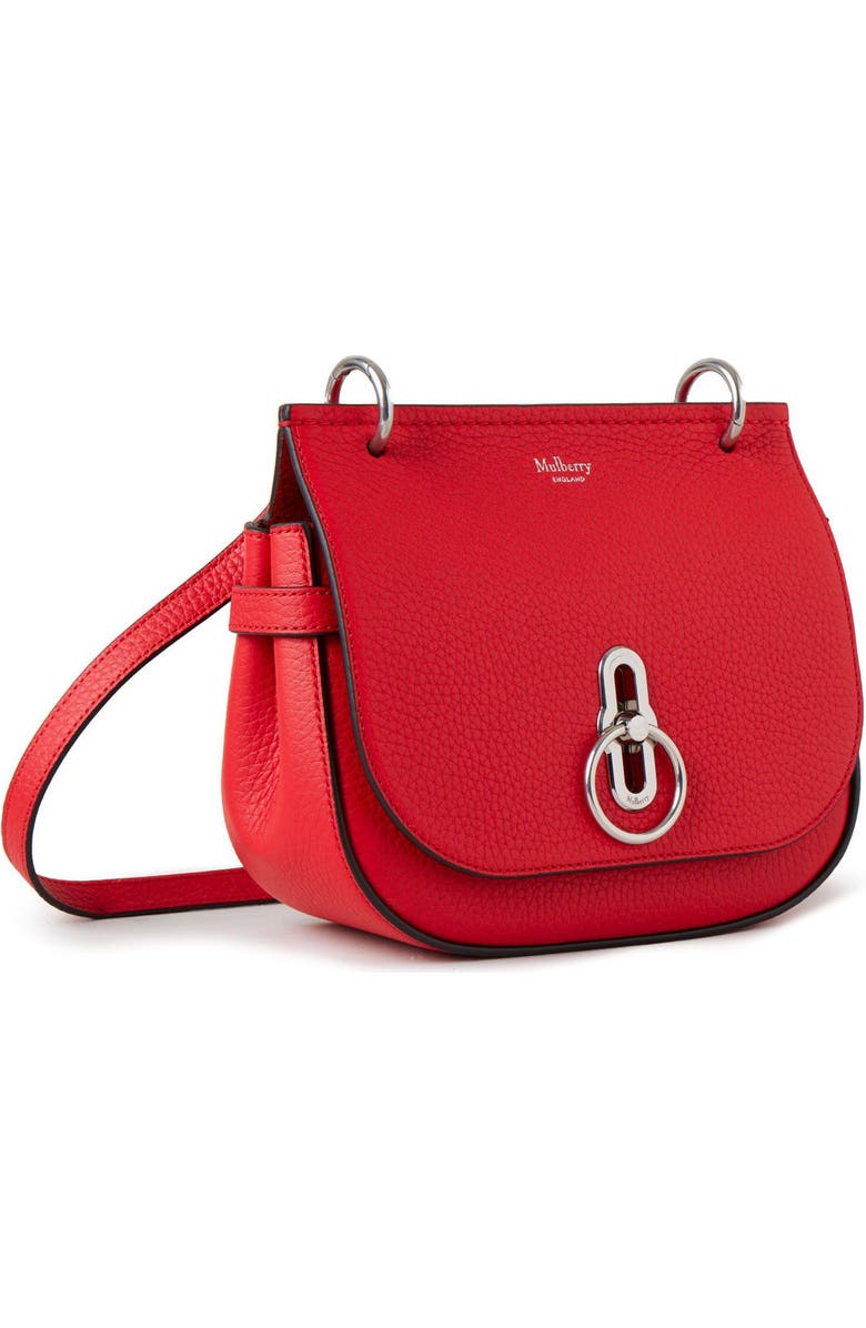Mulberry Small Amberly Grained Leather Satchel, Main, color,