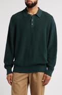 Corridor Slouchy Cotton Polo Sweater