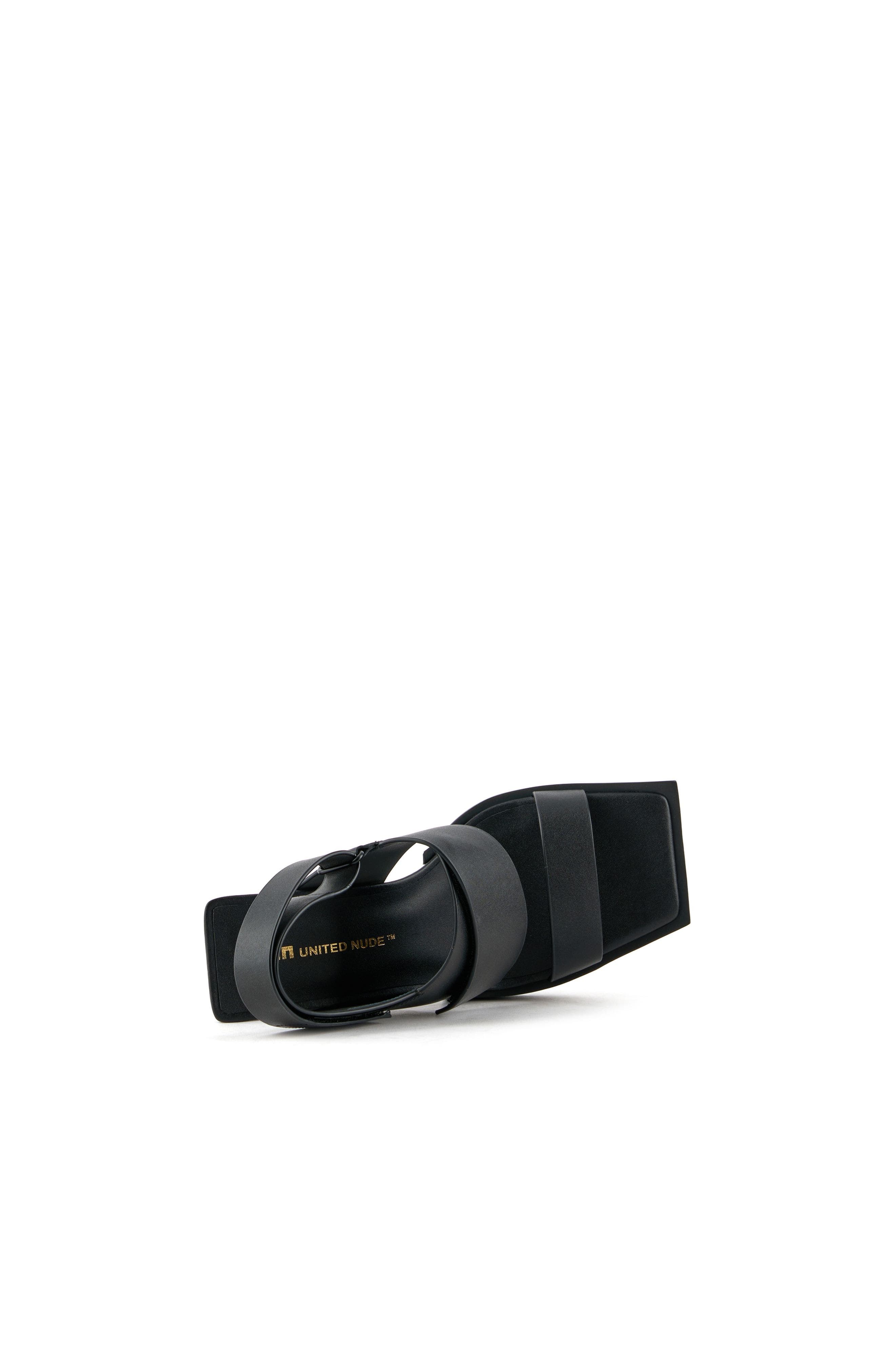 Construct Hi Sandals, Alternate, color, Black