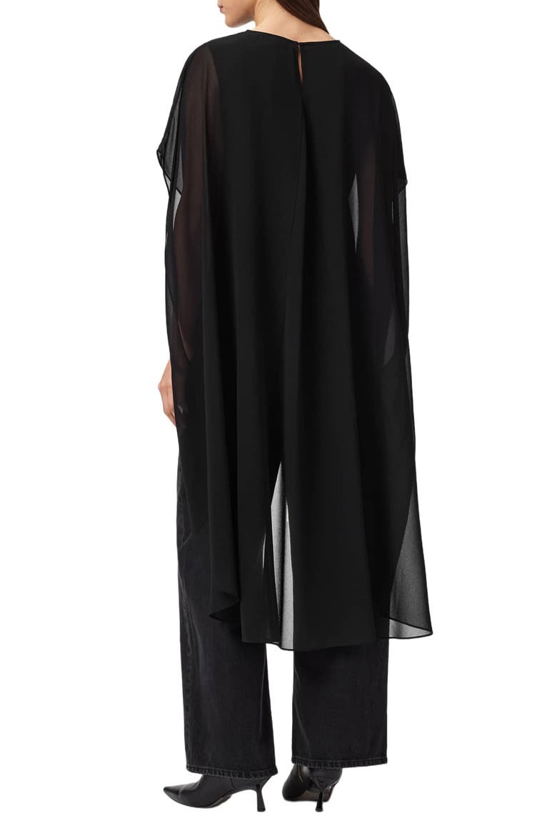 Jamie Sheer High Low Top, Alternate, color, BLACK