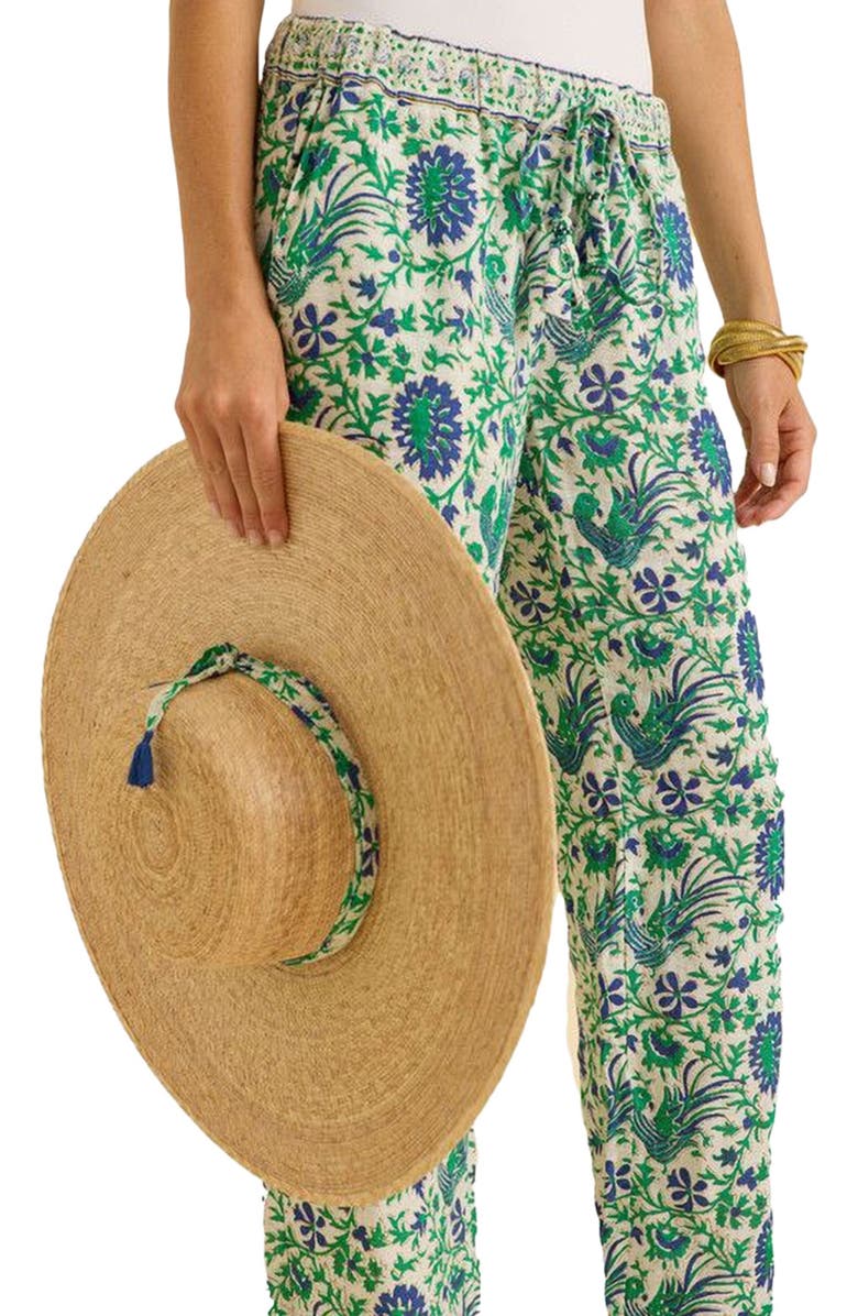 Calypso St. Barth Bianca Pants, Alternate, color, Goa Print