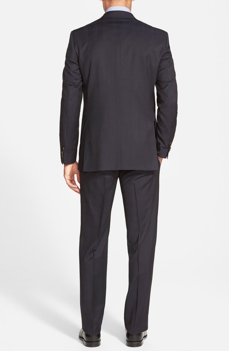 Ted Baker London 'Jones' Trim Fit Plaid Wool Suit, Alternate, color,
