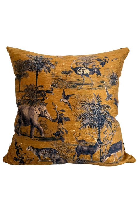 Velvet Pillow Cleopatra Animals