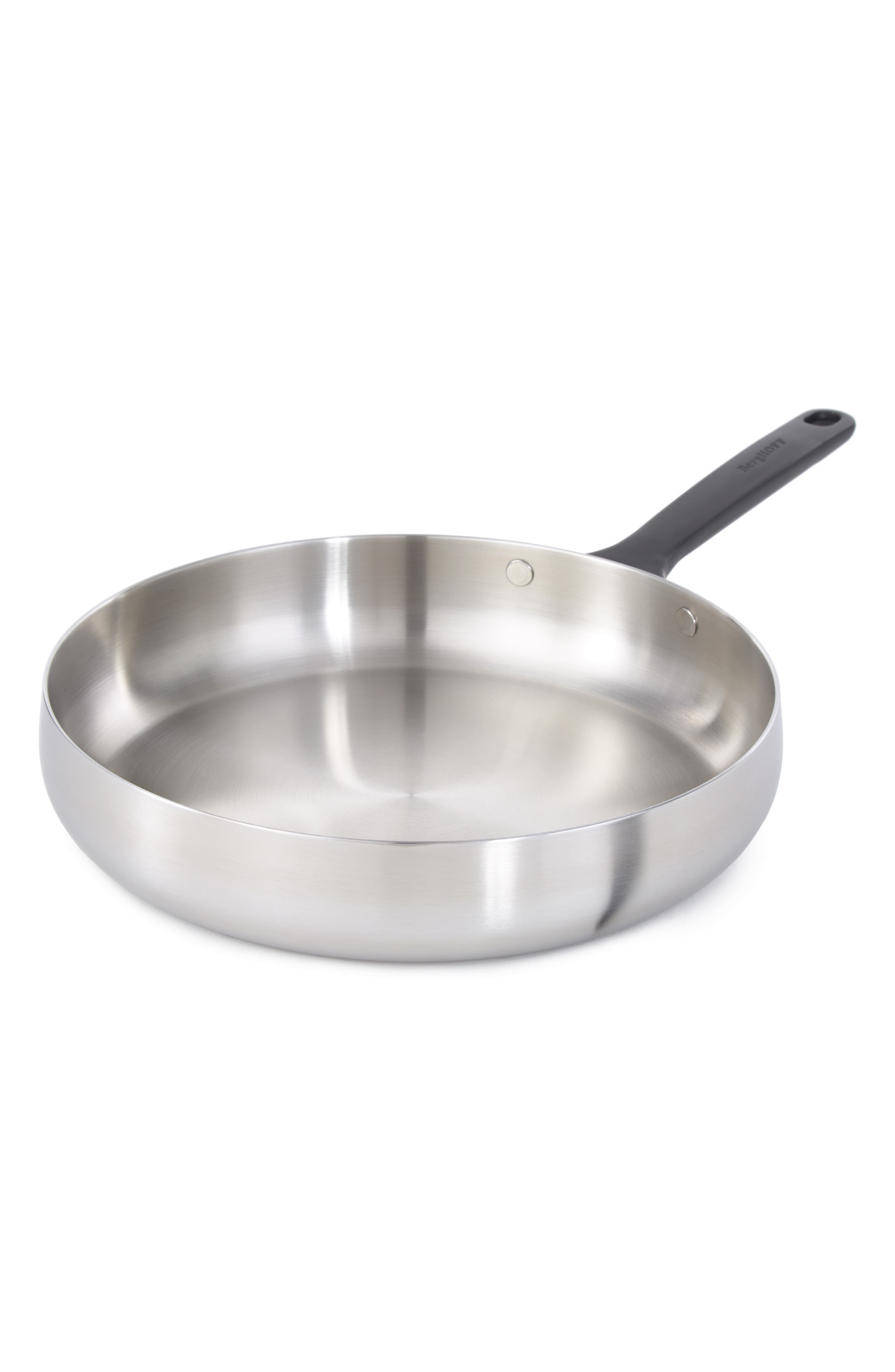 Belly Tri-Ply Stainless Steel Skillet