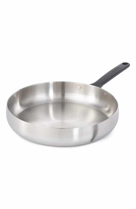Belly Tri-Ply Stainless Steel Skillet