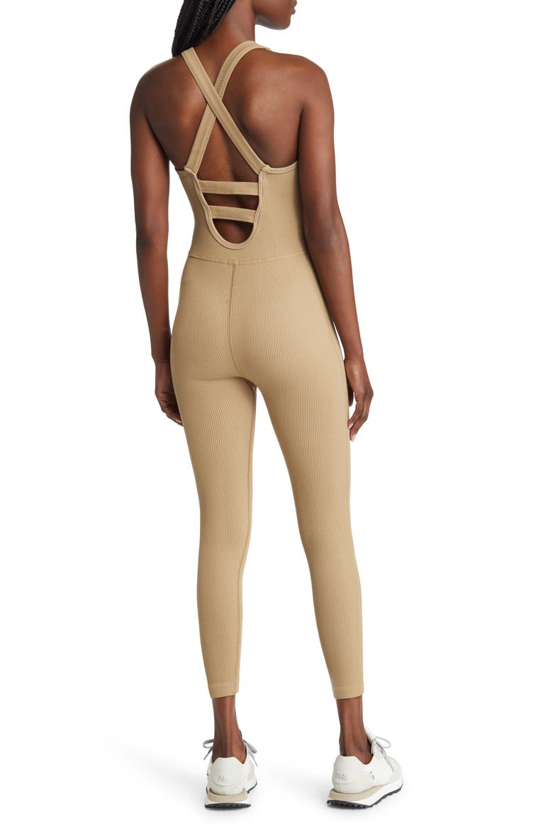 Free Throw Jumpsuit, Alternate, color, MUSHROOM