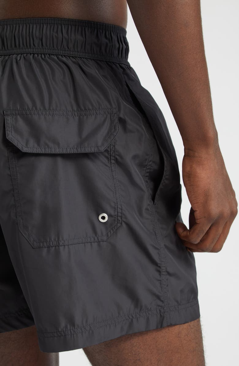 Palm Angels Classic Logo Swim Trunks, Alternate, color, 