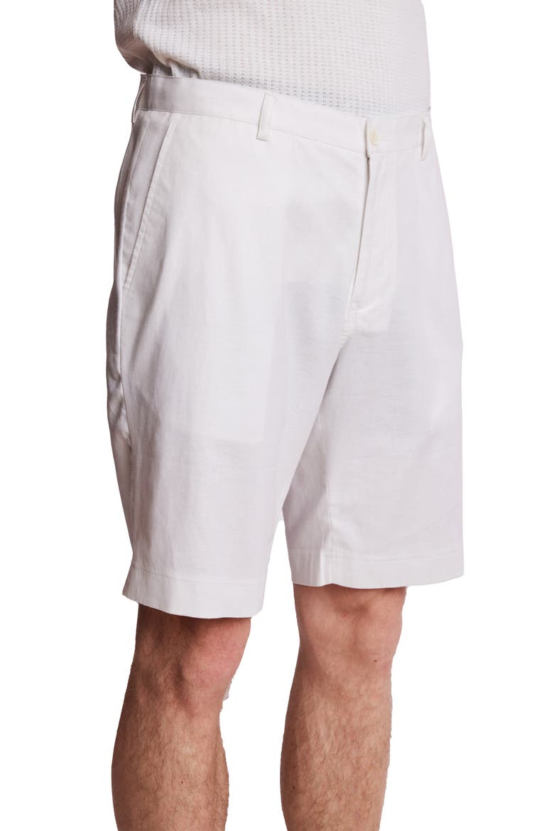 Felix Slim Fit Shorts, Alternate, color, WHITE LINEN