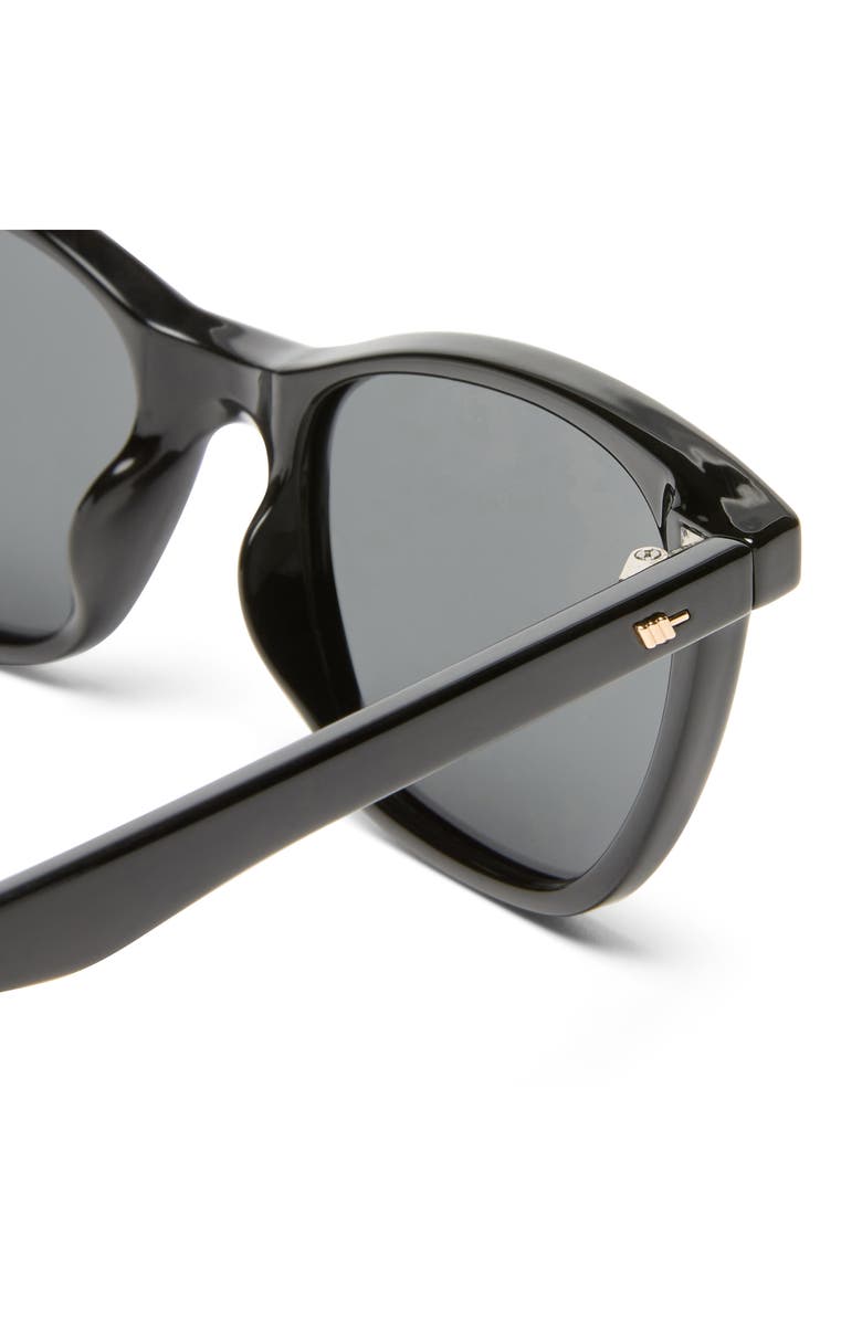 Le Specs Nonsensical 52mm D-Frame Sunglasses, Alternate, color, Black/Smoke Mono Pol