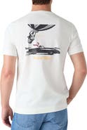 Robert Talbott Stretch Jersey Graphic Dean Tee