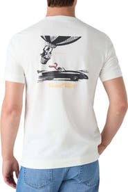 Robert Talbott Stretch Jersey Graphic Dean Tee