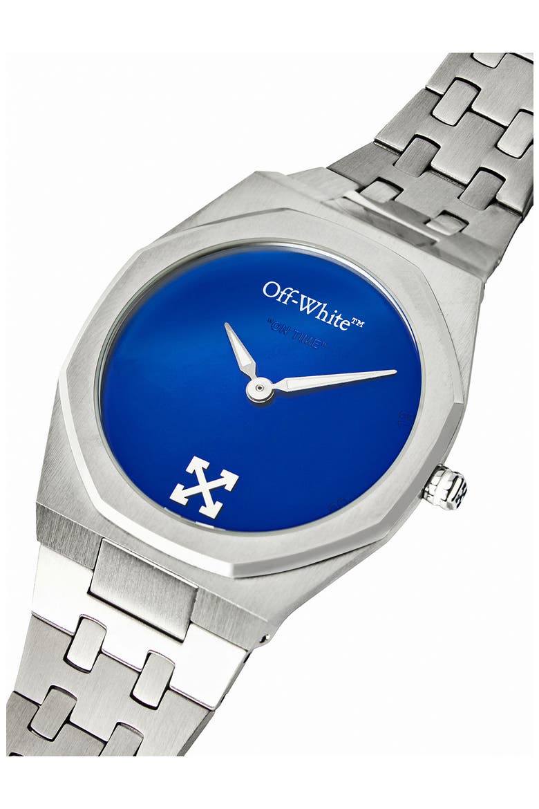 On Time Stainless Steel Quartz Watch, 39mm, Alternate, color, STAINLESS STEEL