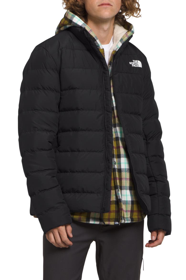 Aconcagua 3 Durable Water Repellent Jacket, Main, color, TNF BLACK-NPF