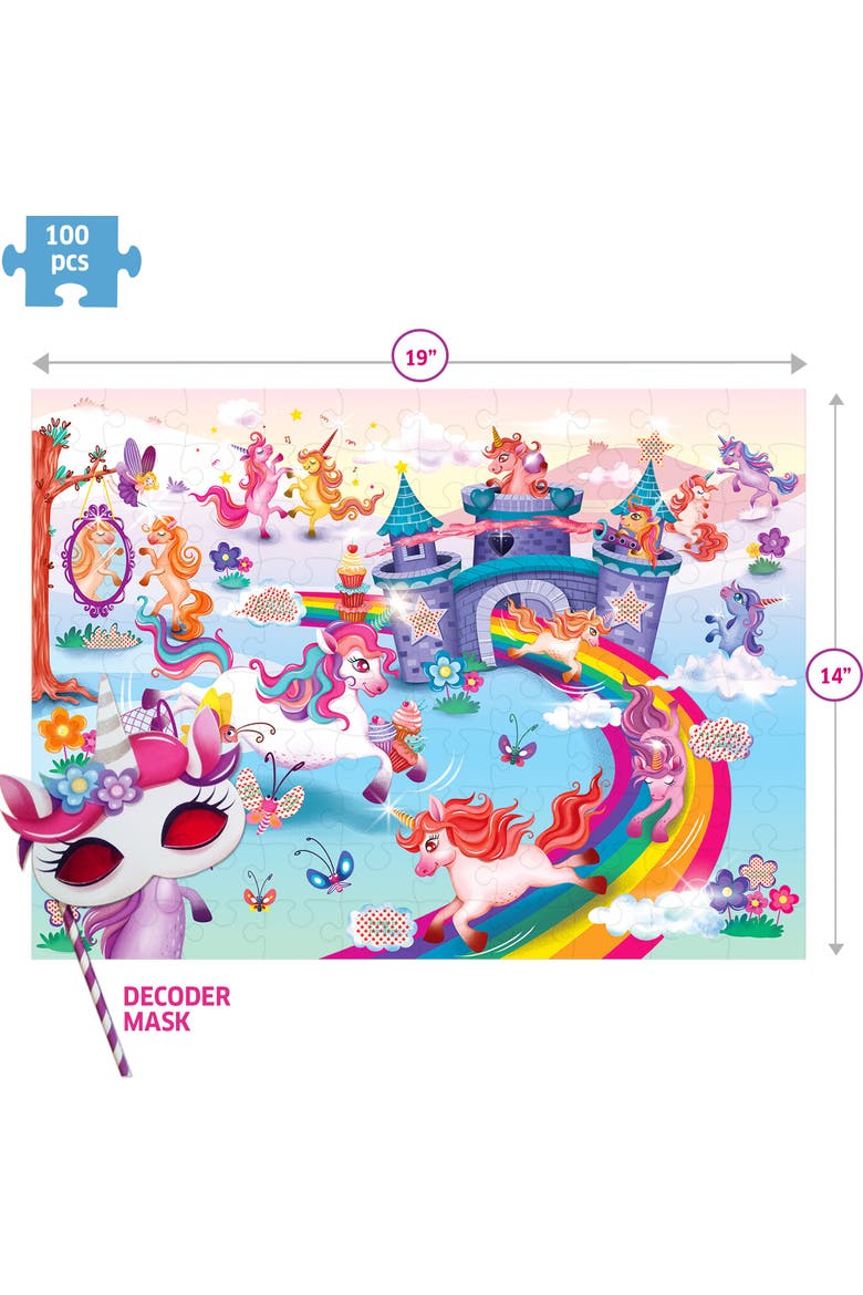 Unicorn puzzle, Alternate, color, No Color