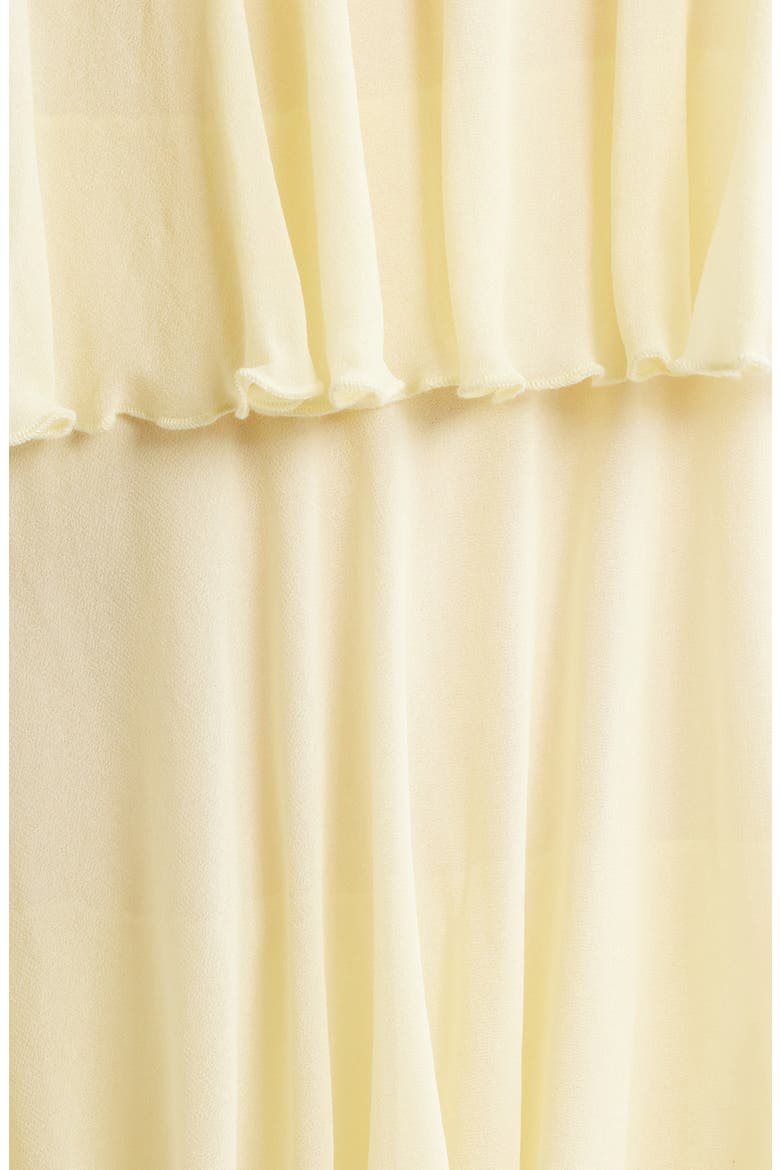 Cedra Layered Ruffle Dress, Alternate, color, BUTTER LEMON