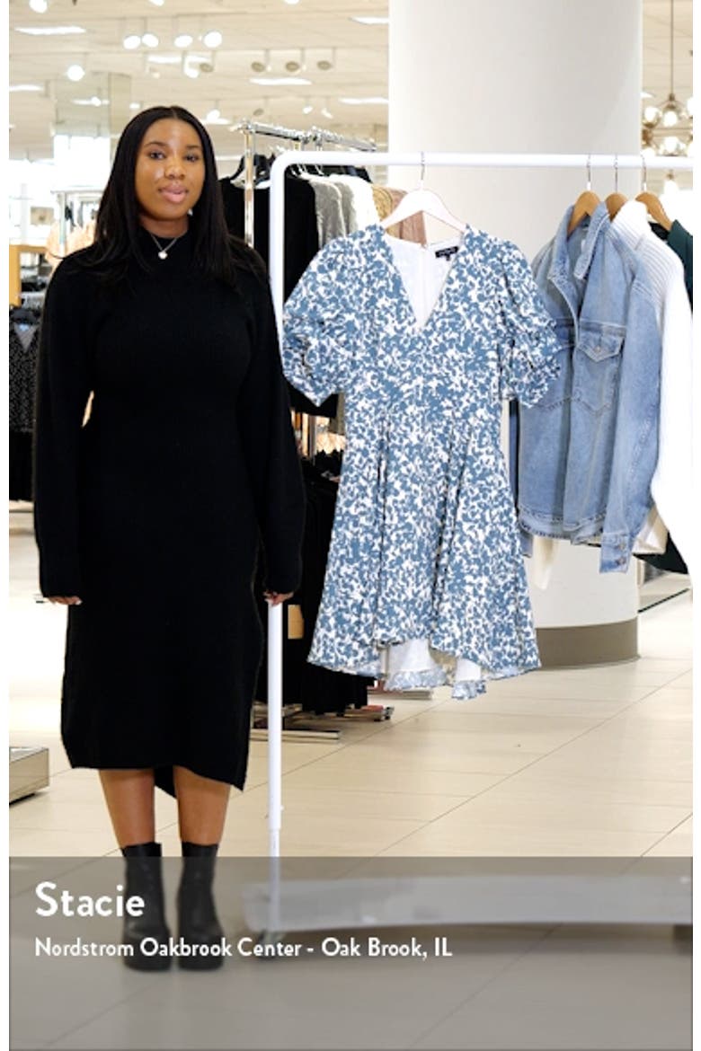 Tiered Puff Sleeve Dress video