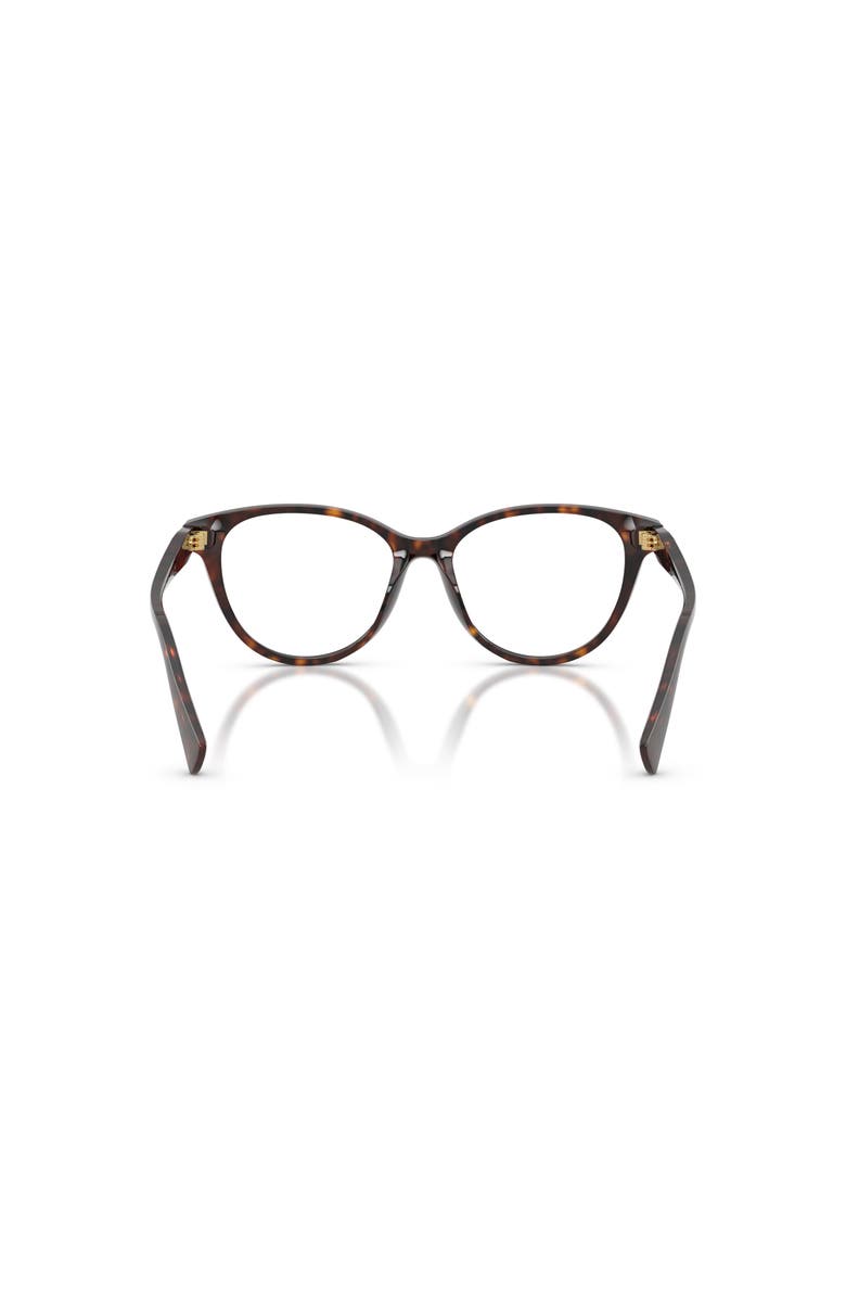 RALPH 53mm Butterfly optical glasses, Alternate, color, Brown