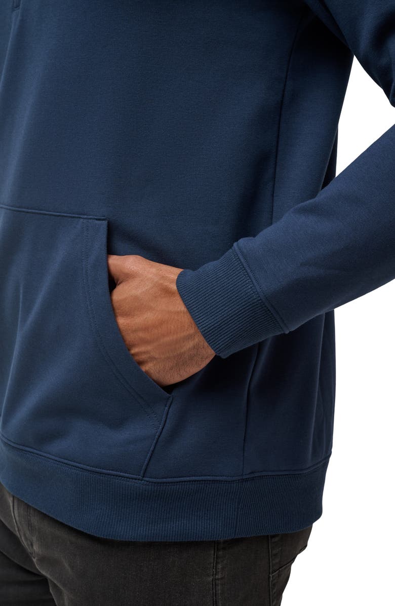 TravisMathew Hotel Hopper Quarter Zip, Alternate, color, Total Eclipse