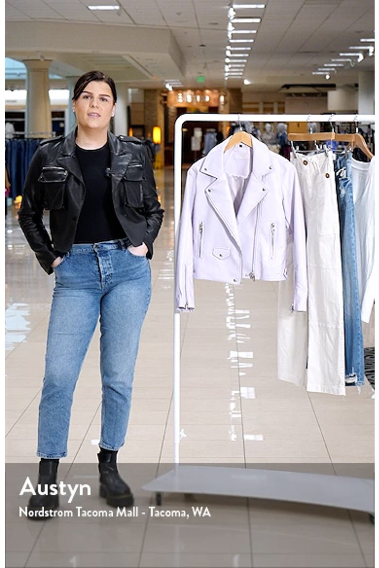 Faux Leather Moto Jacket video