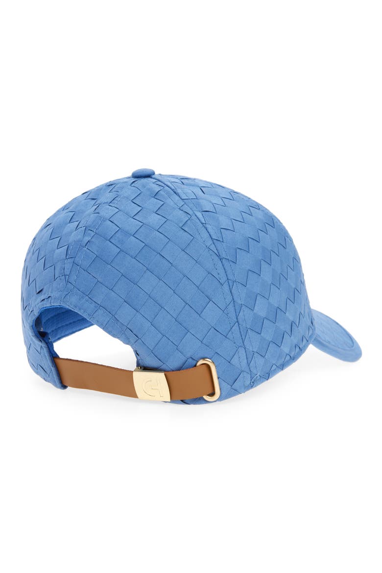 Woven Canvas Baseball Cap, Alternate, color, TRUE BLUE