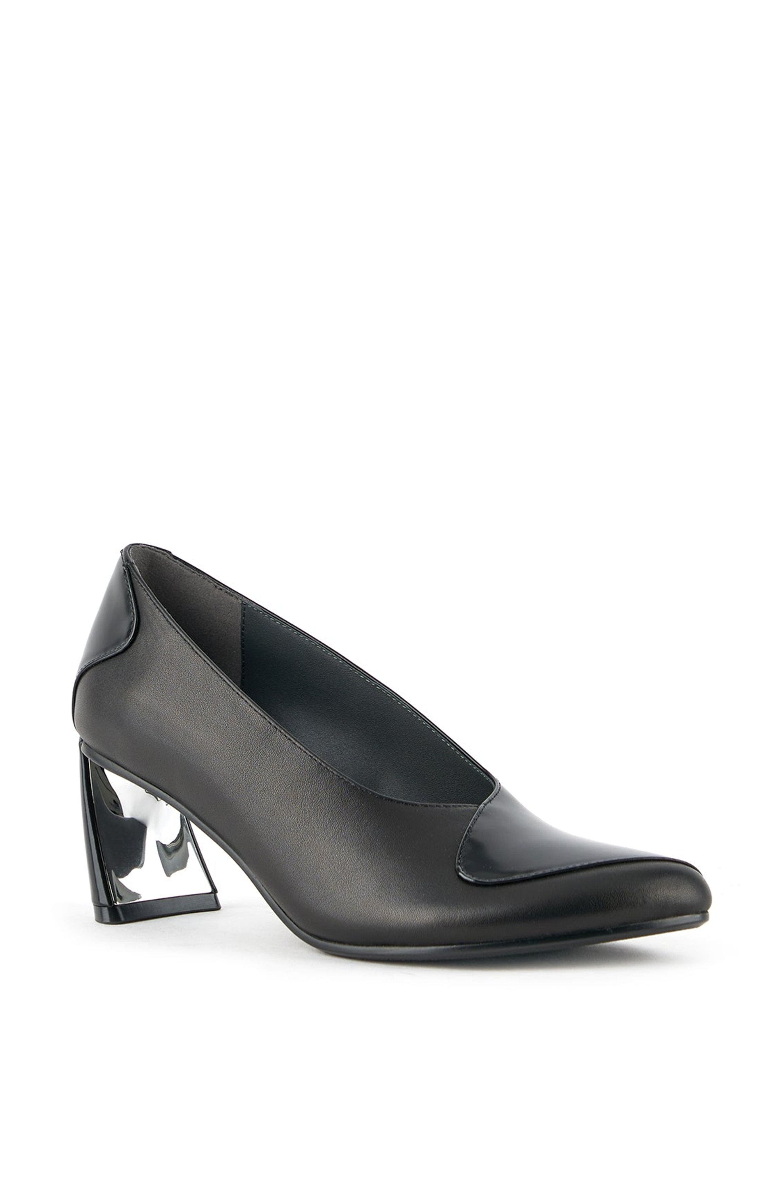 United Nude Zuma Dana Mid Pumps, Alternate, color, Black + Silver