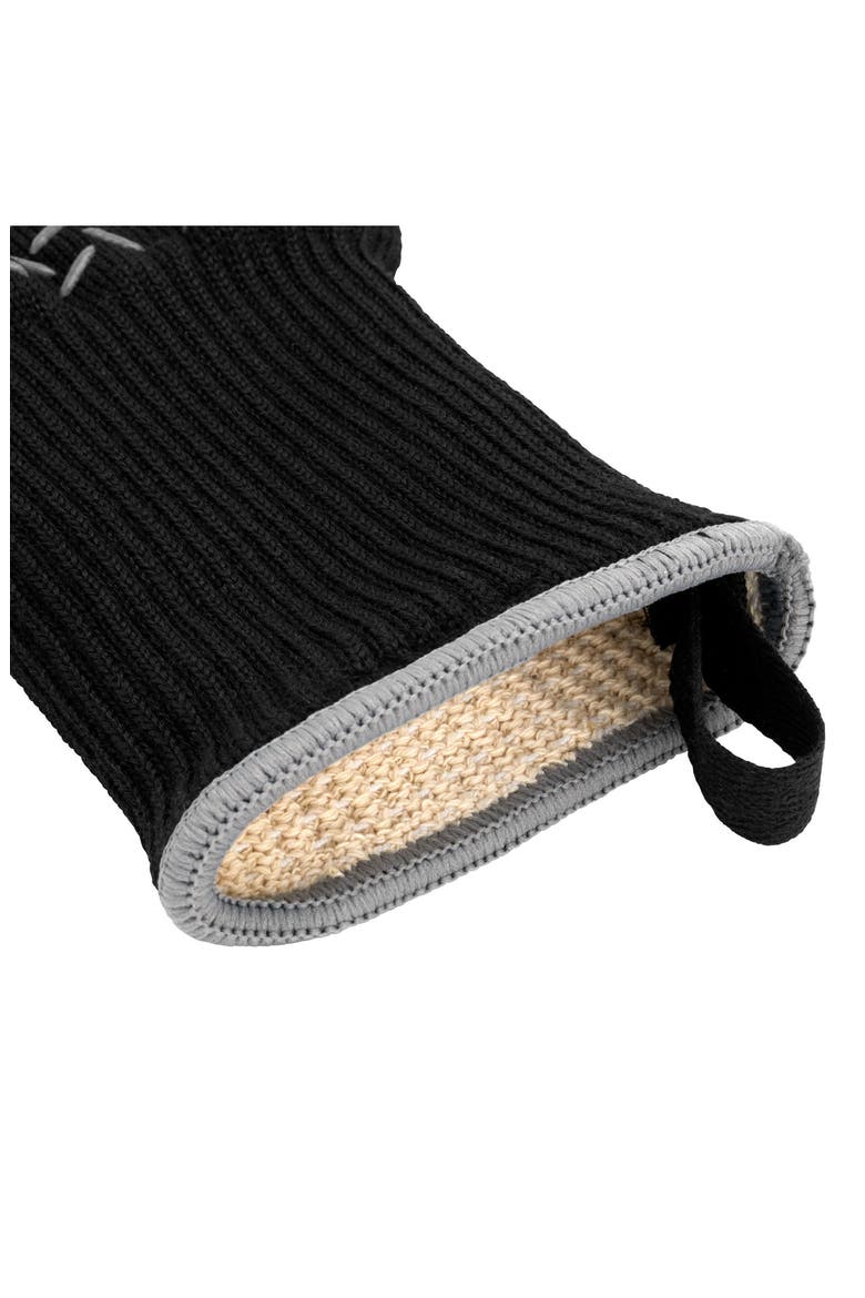 BBQ Heat Resistant Glove, Alternate, color, STAINLESS STEEL