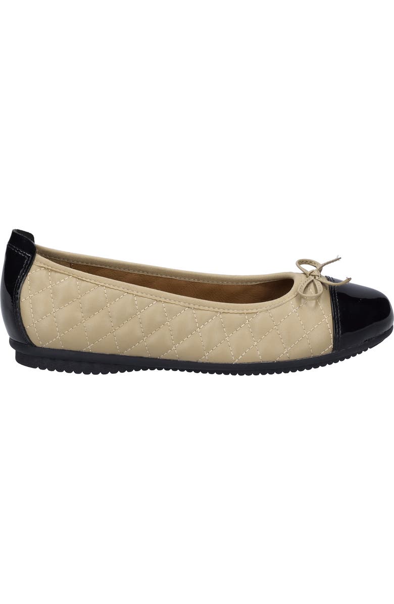 Josef Seibel Pippa Ballet Flat, Alternate, color, Beige/ Black
