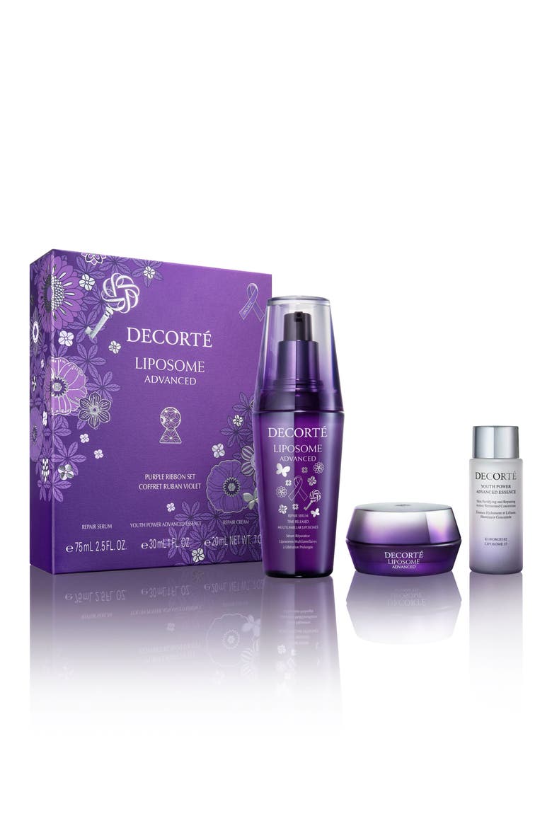 Liposome Advanced Repair Purple Ribbon 3-Piece Set, Main, color, NO COLOR