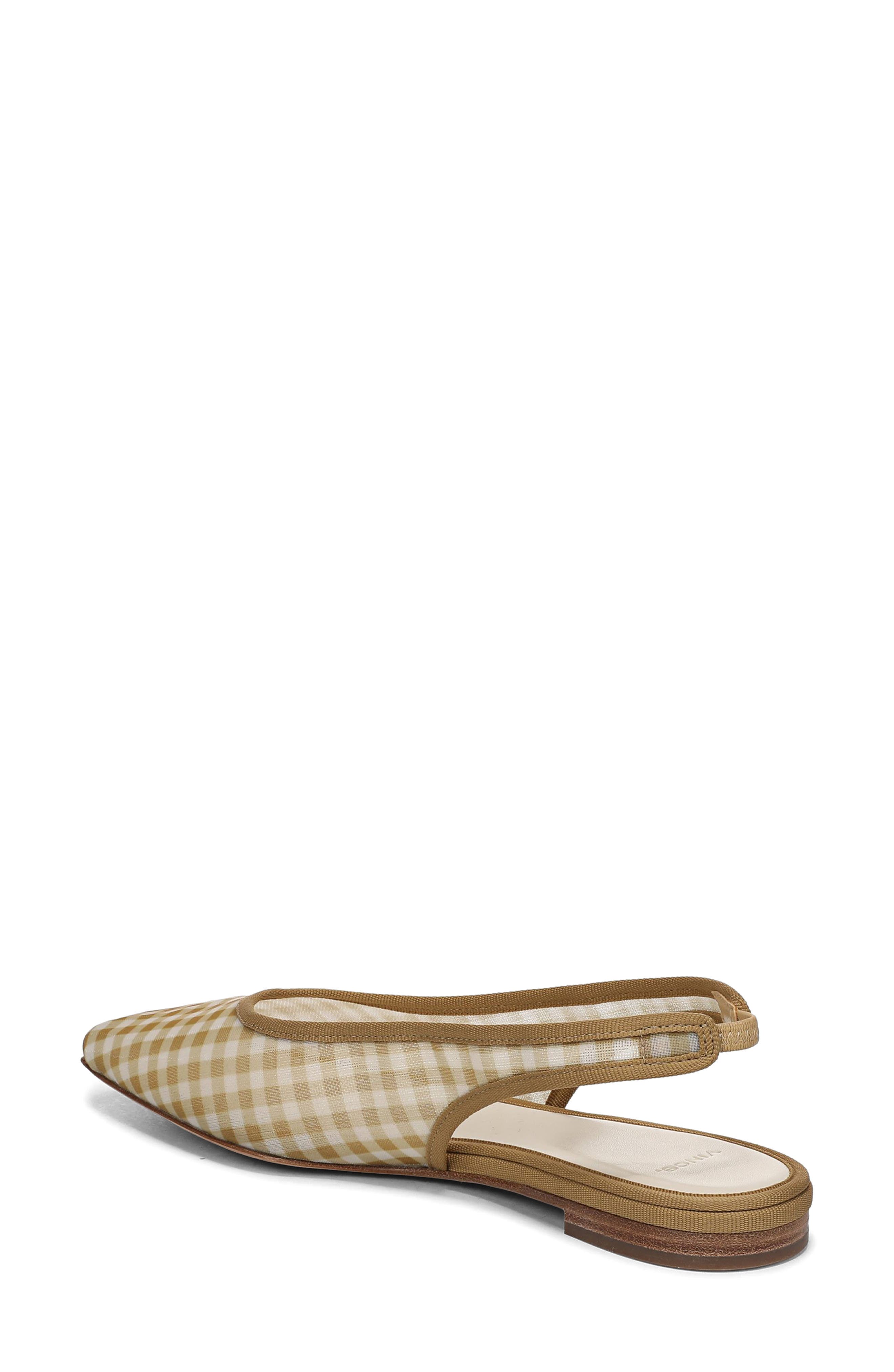 Daphne II Slingback Flat, Alternate, color, DESERT SAND