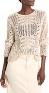 NIC+ZOE Open Stitch Sweater
