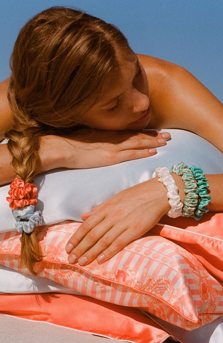 slip Pure Silk 5-Pack Midi Scrunchies, Alternate, color, 