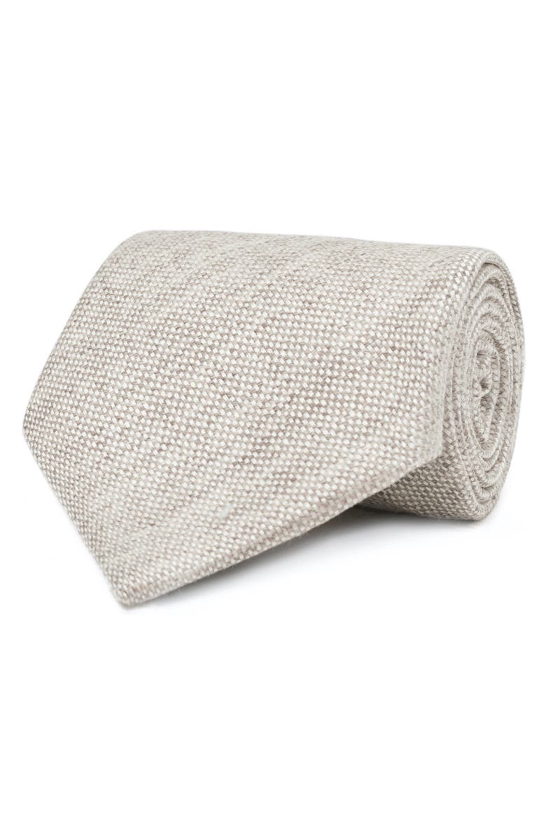 Suitsupply Wool & Silk Tie, Main, color, 