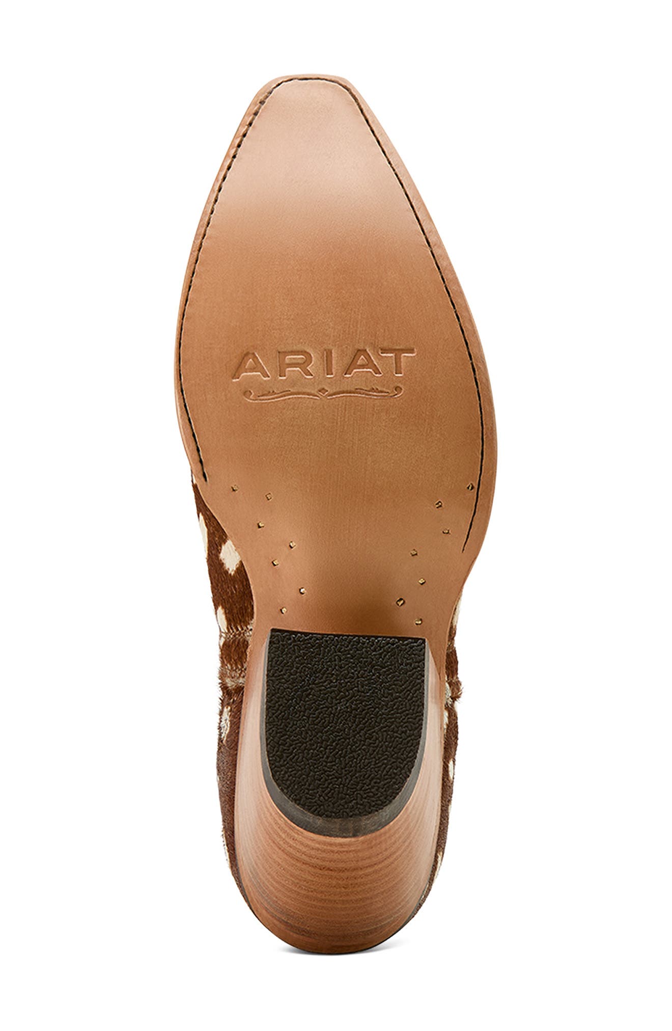 Ariat Dixon X Toe Western Boot, Alternate, color, Brown Calf Hair
