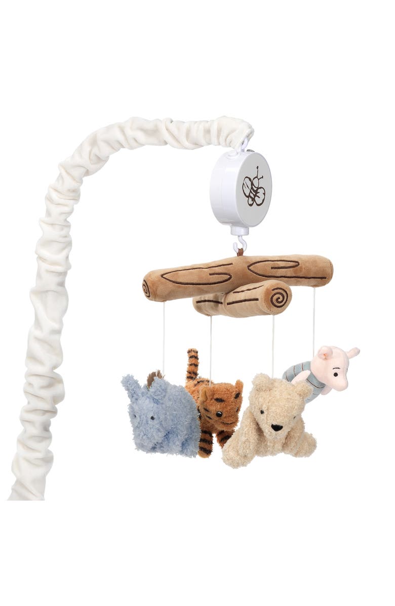 Lambs & Ivy Disney Baby Storytime Pooh Musical Baby Crib Mobile Soother Toy, Main, color,